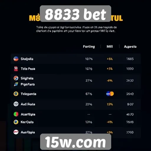 Métodos de pagamento disponíveis no 8833 bet