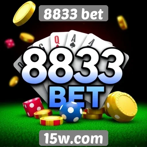 Variedade de jogos disponíveis na 8833 bet